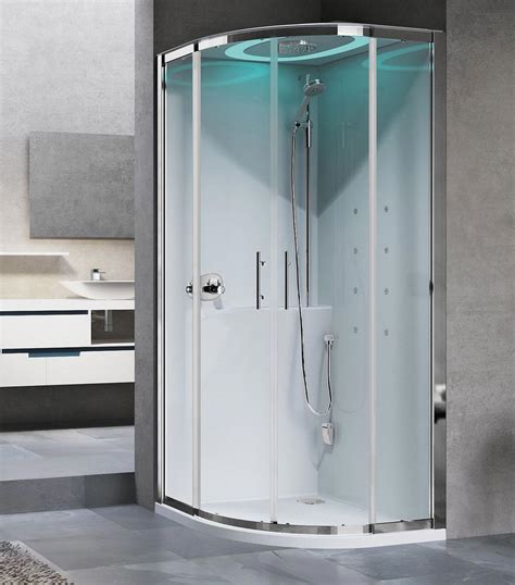 electric shower enclosures|fully enclosed shower pods.